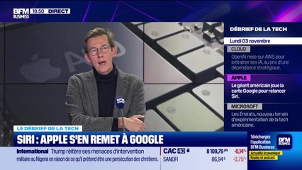 Le Débrief de la tech - Lundi 3 novembre
