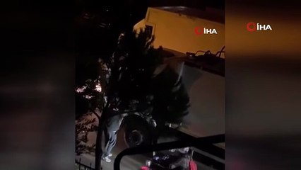 Trafik magandası çöp kamyonu şoförünü levye ile dövdü