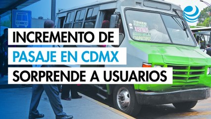 Incremento de pasaje en CDMX sorprende a usuarios, así impacta en el gasto familiar