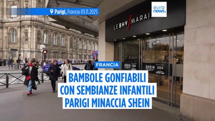 La Francia potrebbe bandire Shein per aver venduto bambole sessuali infantili