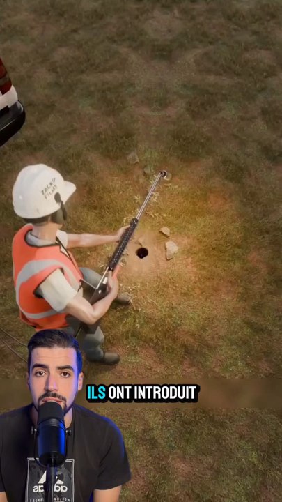 Ils ont introduit un tube
