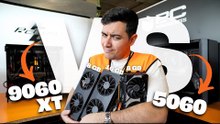 RTX 5060 vs RX 9060 XT 8 y 16 GB 🔥 ¡SE ACABÓ EL DEBATE!