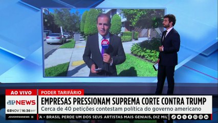 STF MARCA JULGAMENTO DA DENÚNCIA CONTRA EDUARDO BOLSONARO / GLO NA COP30 | 3 EM 1 - 03/11/2025