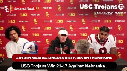 USC Trojans discuss the offensive line developing even with injuries