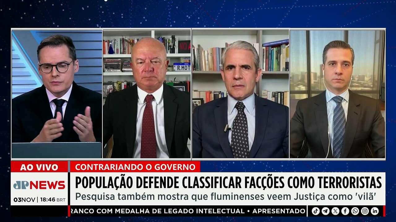População contraria governo e defende classificar facções criminosas como grupo terrorista