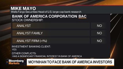 BofA Needs Clear Growth Plan, Smarter Risk Taking: Mayo