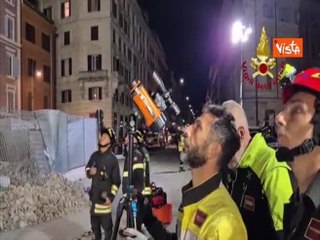 Crollo Torre dei Conti, strumentazione per rilevamento di movimento per salvare gli operai