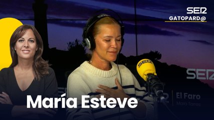 María Esteve: “Cuando te crías en una casa donde te enseñan a ser librepensador, vuelas muy alto”