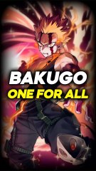 Bakugo a-t-il déjà utilisé le One For All dans My Hero Academia ? 🔥