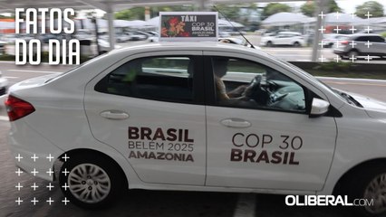 Táxis de Belém ganham nova identidade visual para a COP 30 e reforçam imagem da cidade-sede