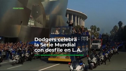¡Locura azul en Los Ángeles! Dodgers celebra la Serie Mundial con desfile 💙🏆