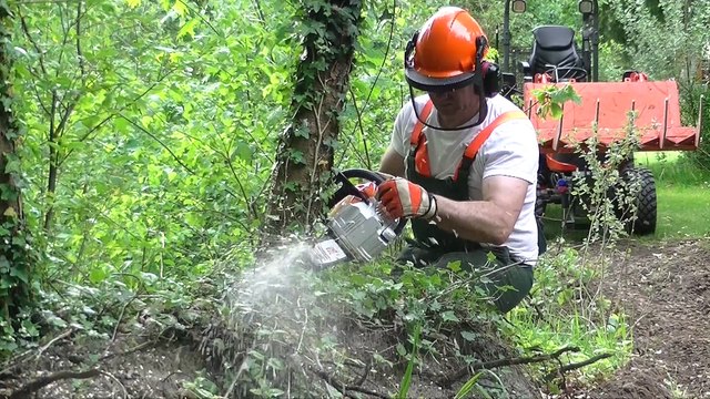 Pro Battery Chainsaw STIHL MSA 300 Test and Comparison with MS 261