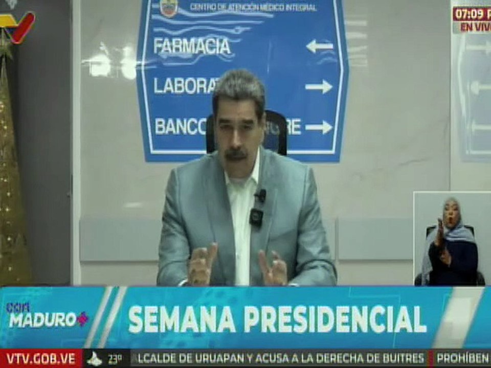 Presidente Maduro: La mejor forma de derrotar la guerra psicológica es con trabajo