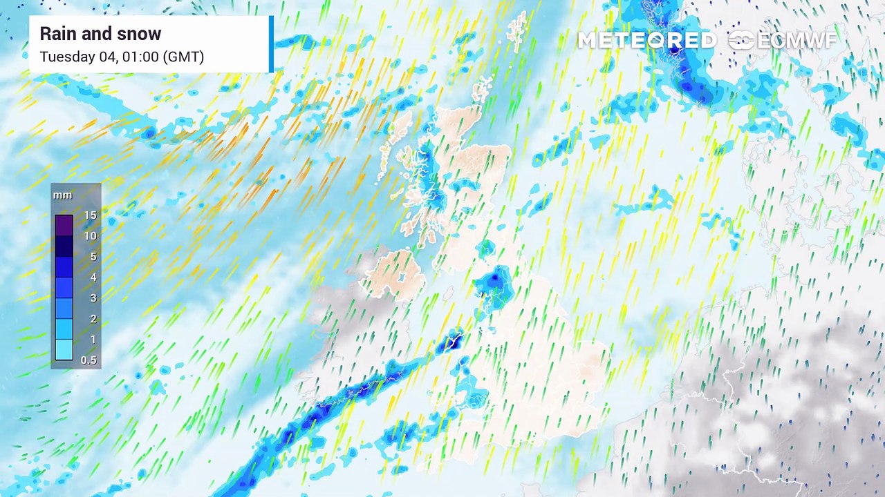 Heavy rain expected in the South West of England, Southern Wales, and Cumbria as yellow weather warnings remain in place