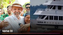 Lula se hospeda em barco em Belém com capacidade de hotel durante COP30