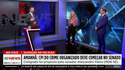 CPI do crime organizado será instalada no Senado; Deysi  e Capez comentam