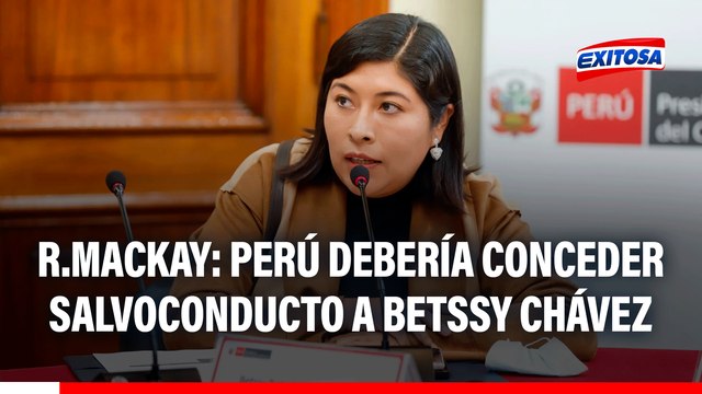 Perú debería extender el SALVOCONDUCTO a Betssy Chávez y no romper tratados, según excanciller