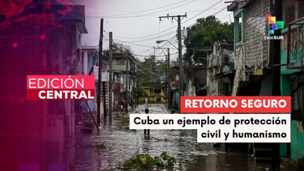 El Estado cubano protege a las familias evacuadas del huracán Melissa