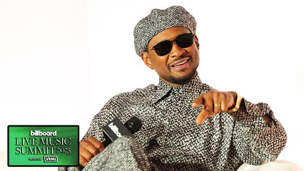 Usher Named Legend of Live at Billboard Live Music Summit 2025 🎤