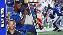 Brandon Jacobs calls out Giants for looking disinterested | Blue Rush