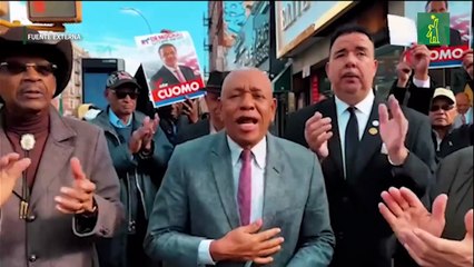Dominicanos en Nueva York apoyan a Andrew Cuomo
