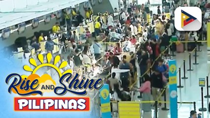 13 biyahe, nakansela ngayong Martes sa PITX bunsod ng Bagyong #TinoPH | ulat ni Bernard Ferrer