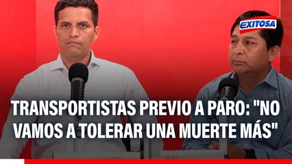 "No vamos a tolerar una muerte más": Transportistas condenan nuevo ataque a bus previo al paro