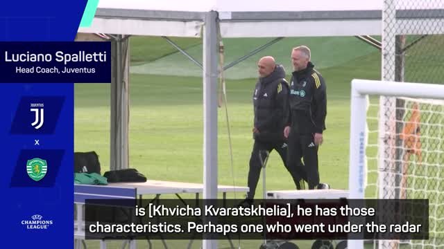 Spalletti raves about 'beautiful plays' of Juventus' Yildiz