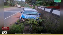 ഹൈവേ പൊലീസിന്റെ വാഹനം അപകടത്തിൽപ്പെട്ട് മൂന്ന് പൊലീസുകാർക്ക് പരിക്ക്