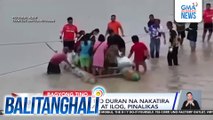 Malakas na ulang dala ng bagyo, nagpapabaha sa Bais City | Balitanghali