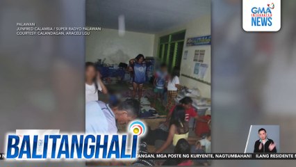 Preemptive evacuation, isinagawa sa ilang lugar sa Palawan dahil sa posibleng epekto ng bagyo | Balitanghali