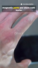 फोन पर मैग्नेट लगाया और डेटा गायब  सच्चाई 1 min में! #facts #tech #mobile #technology #info #magnet