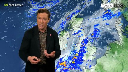Met Office Tuesday Morning weather forecast 04/11/2025