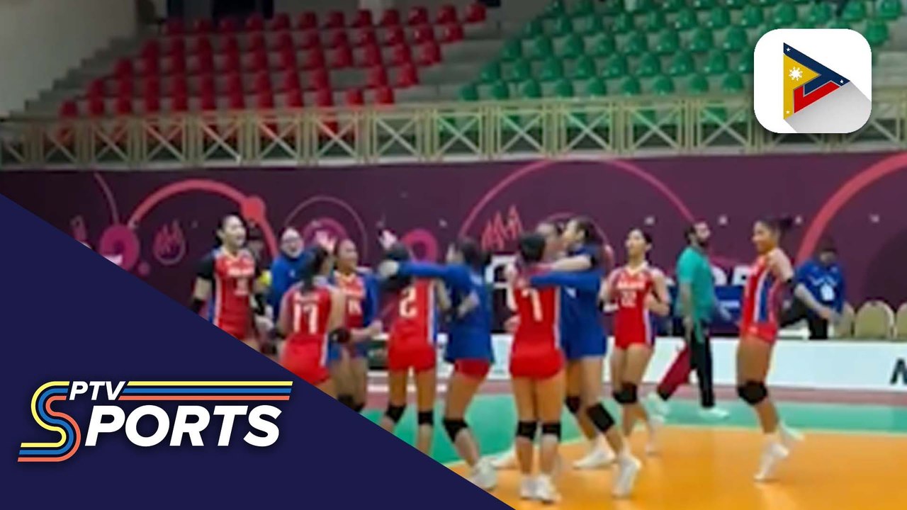 Alas Pilipinas, makakaharap ang Chinese Taipei sa 2025 AVC Asian Women’s U16 Volleyball Championships.