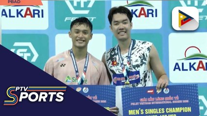 Jelo Also, silver medalist sa FELET Vietnam International Series 2025.