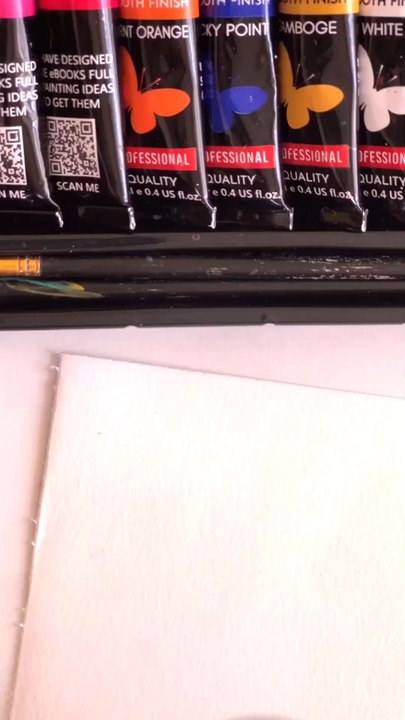 A DIY Christmas Card Painting Idea