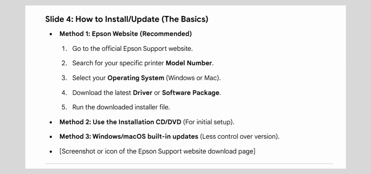 Complete List of Official Epson Contact Numbers in the USA – Full Detailed Guide