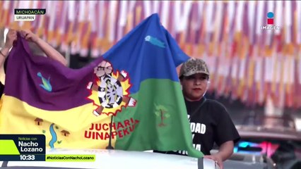 Esta noche siguen las manifestaciones contra el asesinato de Carlos Manzo, en Uruapan