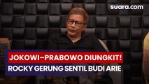 Rocky Gerung Nilai Ada Kepentingan Politik Jokowi ke Prabowo Lewat Manuver Budi Arie