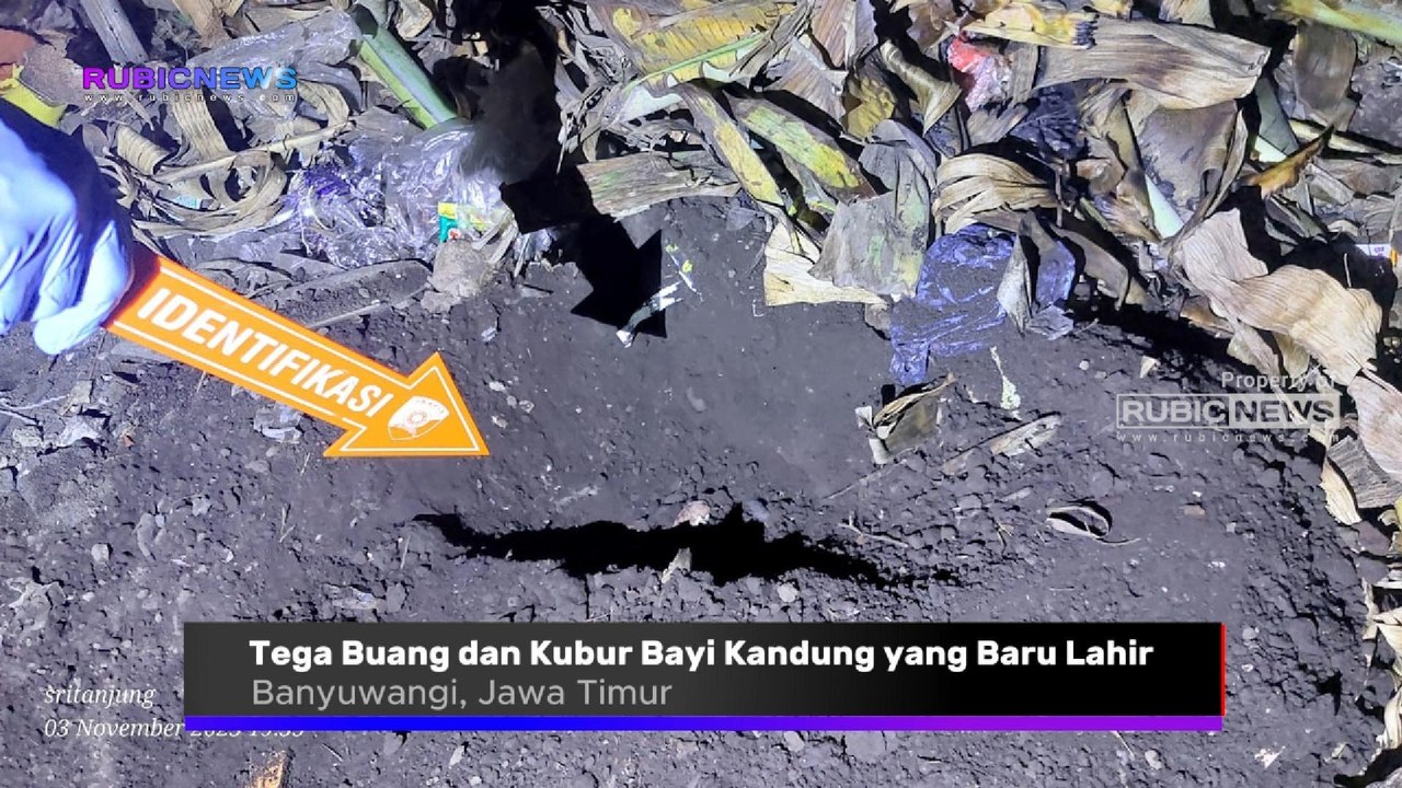 Malu Punya Empat Anak dari Tiga Kali Pernikahan, Motif Pelaku Tega Buang dan Kubur Bayi Perempuan yang Baru Dilahirkan