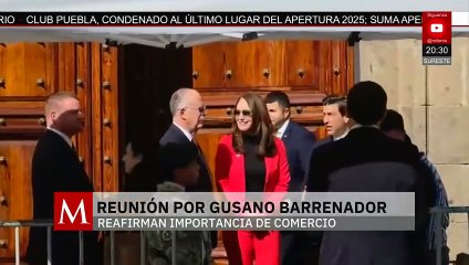 La presidenta Claudia Sheinbaum se reúne Brooke Rollins por el gusano barrenador