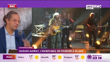 Le bonus RMC : Hugues Aufray, l'increvable, en tournée à 96 ans - 04/11