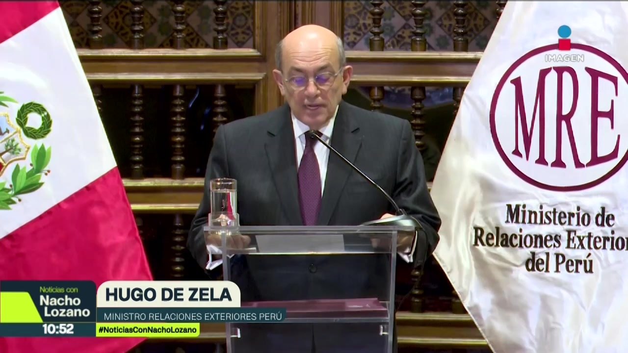 El gobierno de Perú rompió relaciones diplomáticas con México