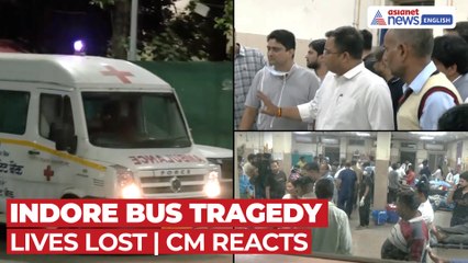 Indore Bus Tragedy: Three Lives Lost, Several Injured | CM Mohan Yadav Extends Condolences