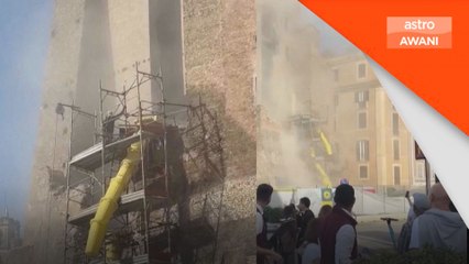 Menara bersejarah Rom runtuh sebahagian, usaha menyelamat diteruskan