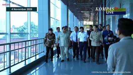 Momen Presiden Prabowo Sapa Warga hingga Naik KRL Baru dari Manggarai ke Tanah Abang