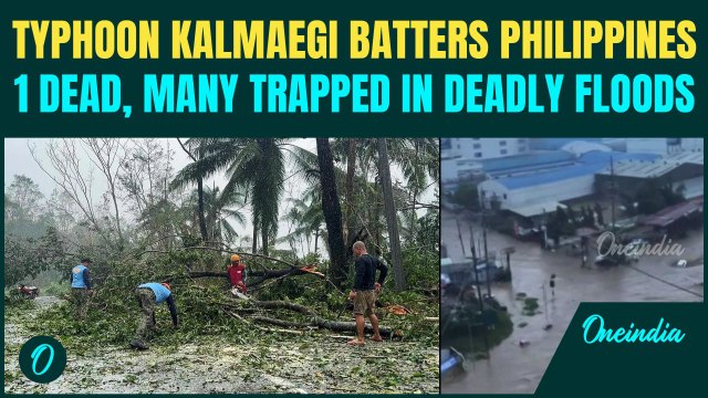 Typhoon Kalmaegi MAKES LANDFALL in Philippines: 1 Dead, 150,000 Evacuated As Typhoon Triggers Floods