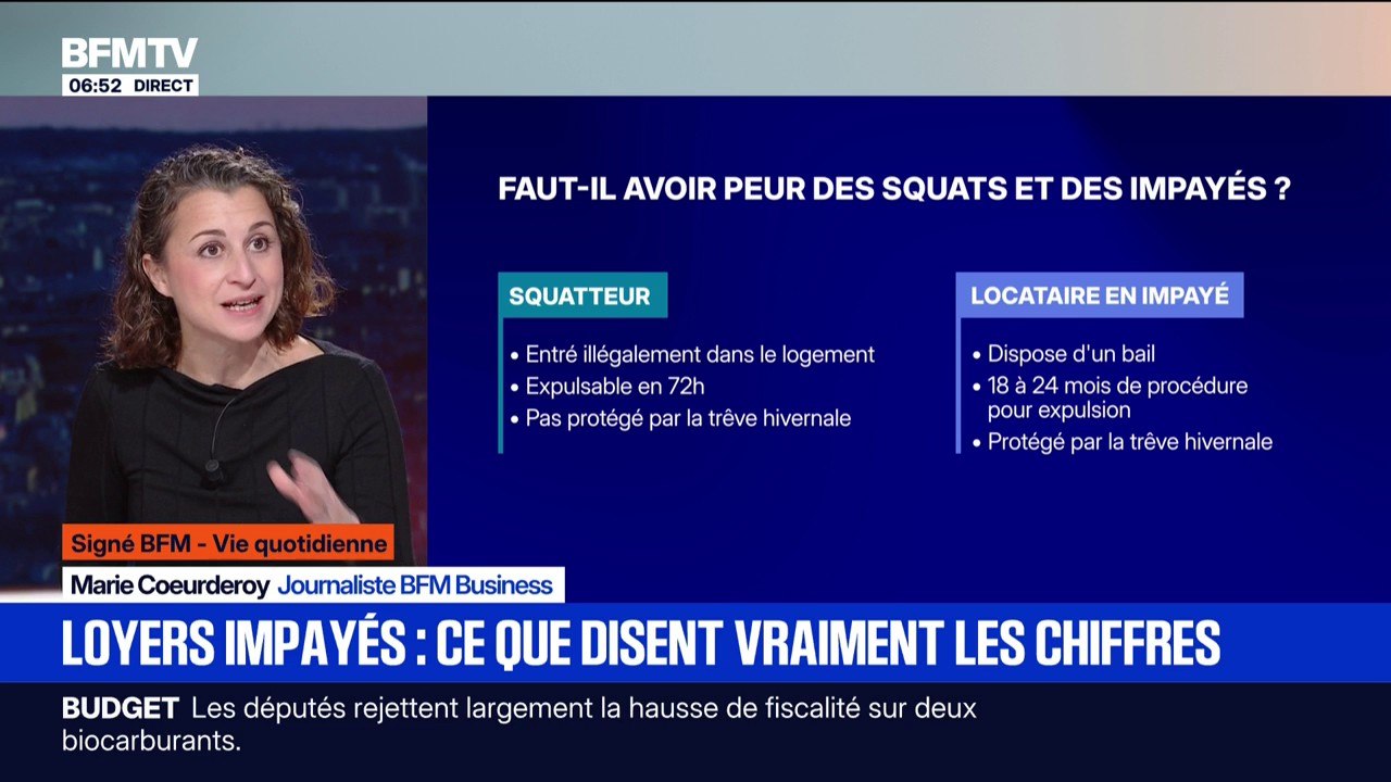 SIGNÉ BFM - Loyers impayés: ce que disent vraiment les chiffres