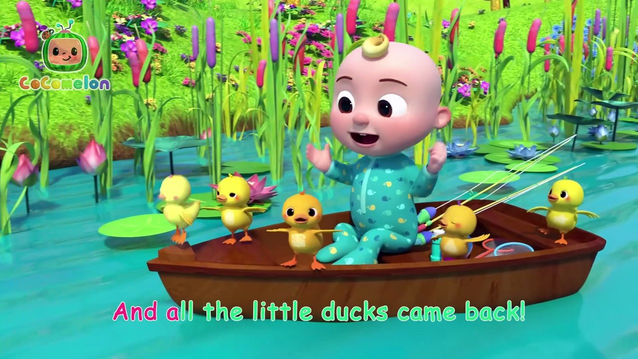 Let s Count 5 Little Ducks! 🐤 _ CoComelon Nursery Rhymes & Kids Songs