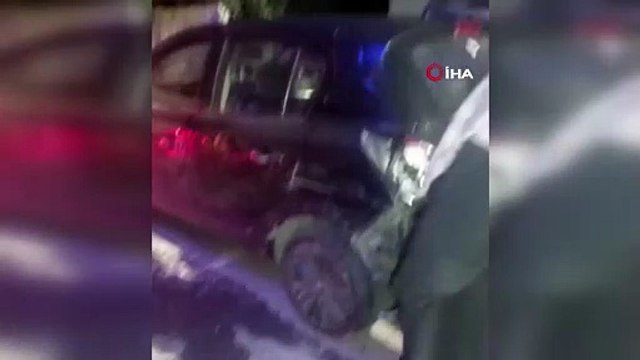 Eyüpsultan’da sokağa dalan vinç dehşet saçtı: Mahalleli sokağa döküldü